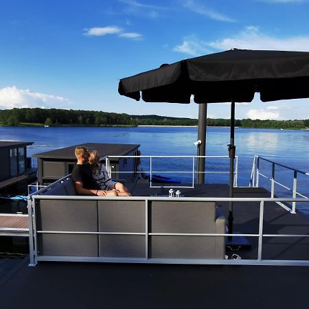 Houseboats Mookerplas Met Dakterras Middelaar Екстер'єр фото