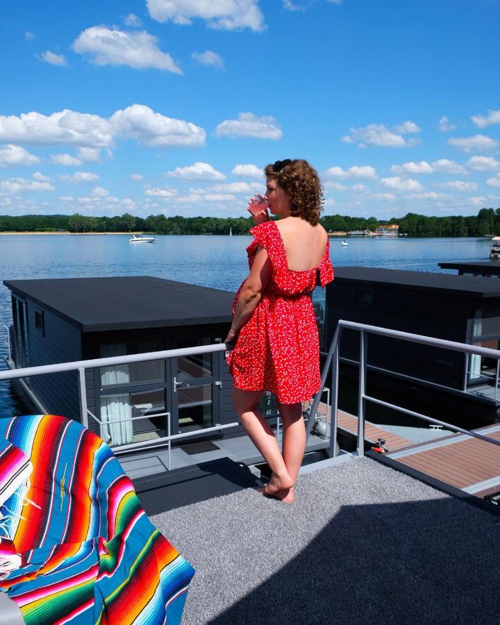 Houseboats Mookerplas Met Dakterras Middelaar Екстер'єр фото