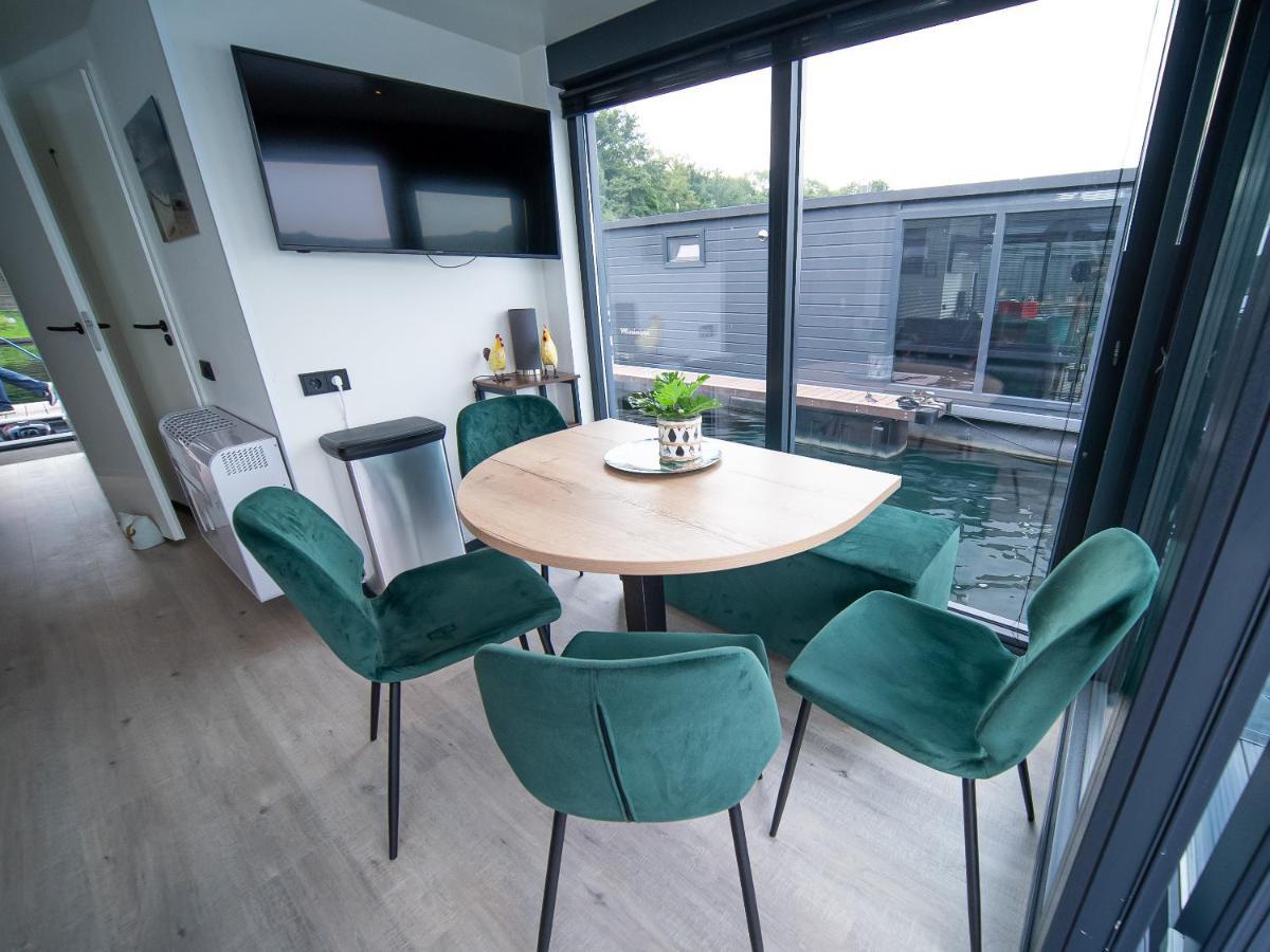 Houseboats Mookerplas Met Dakterras Middelaar Екстер'єр фото